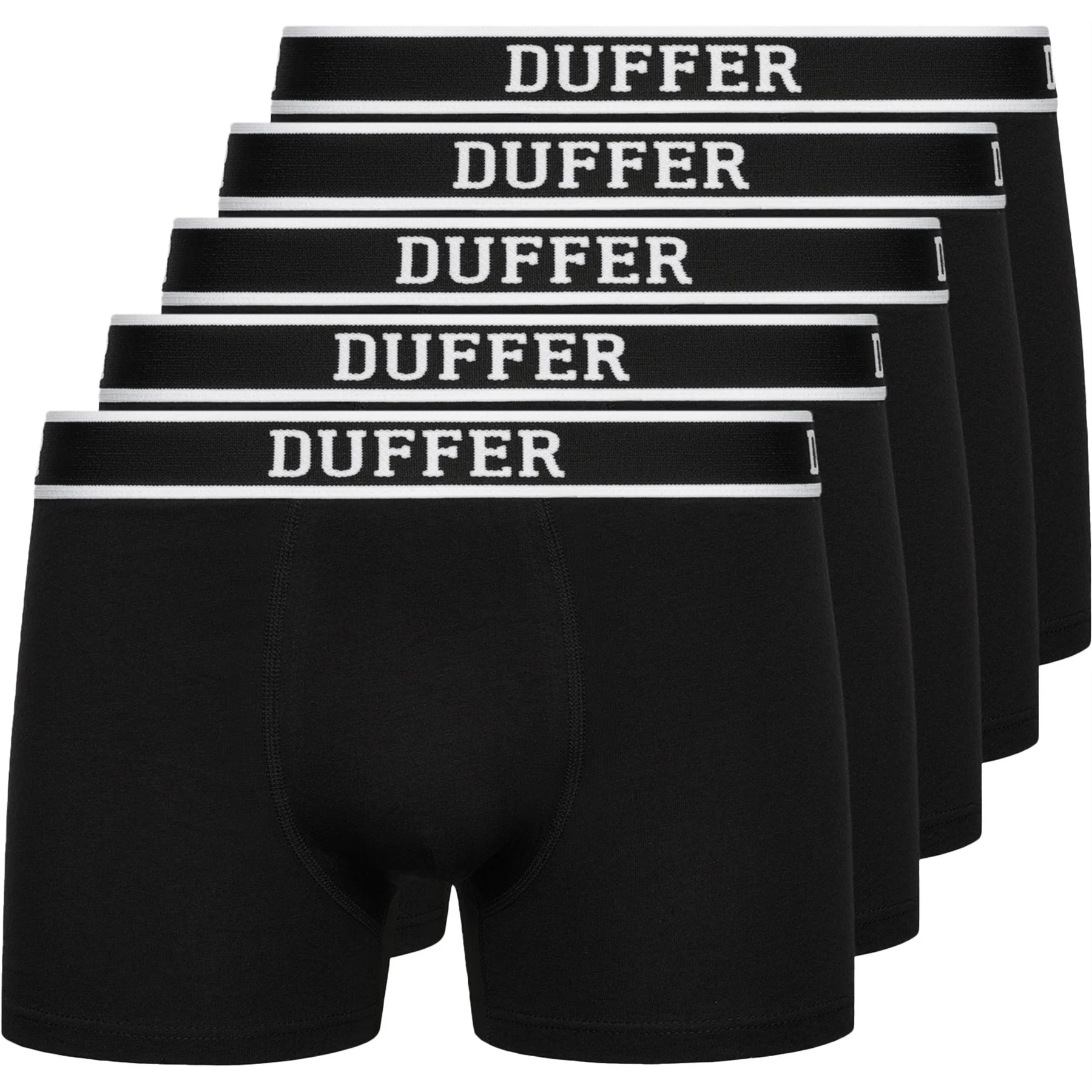 Mens 5 Pack Duffer Boxer Shorts