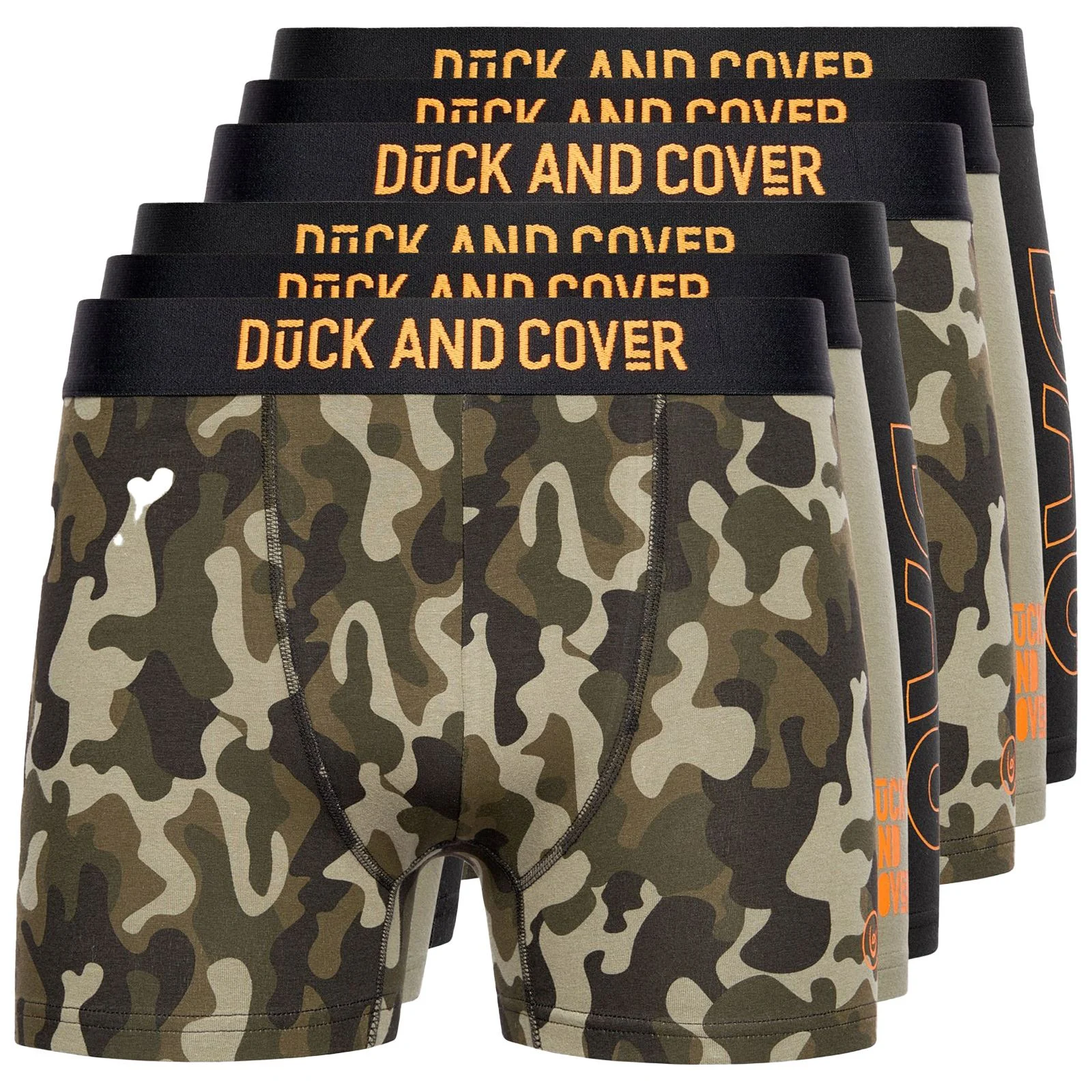 Mens 6 Pack Duck and Cover Alized