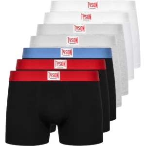 Mens 7 Pack Tyson Boxer Shorts