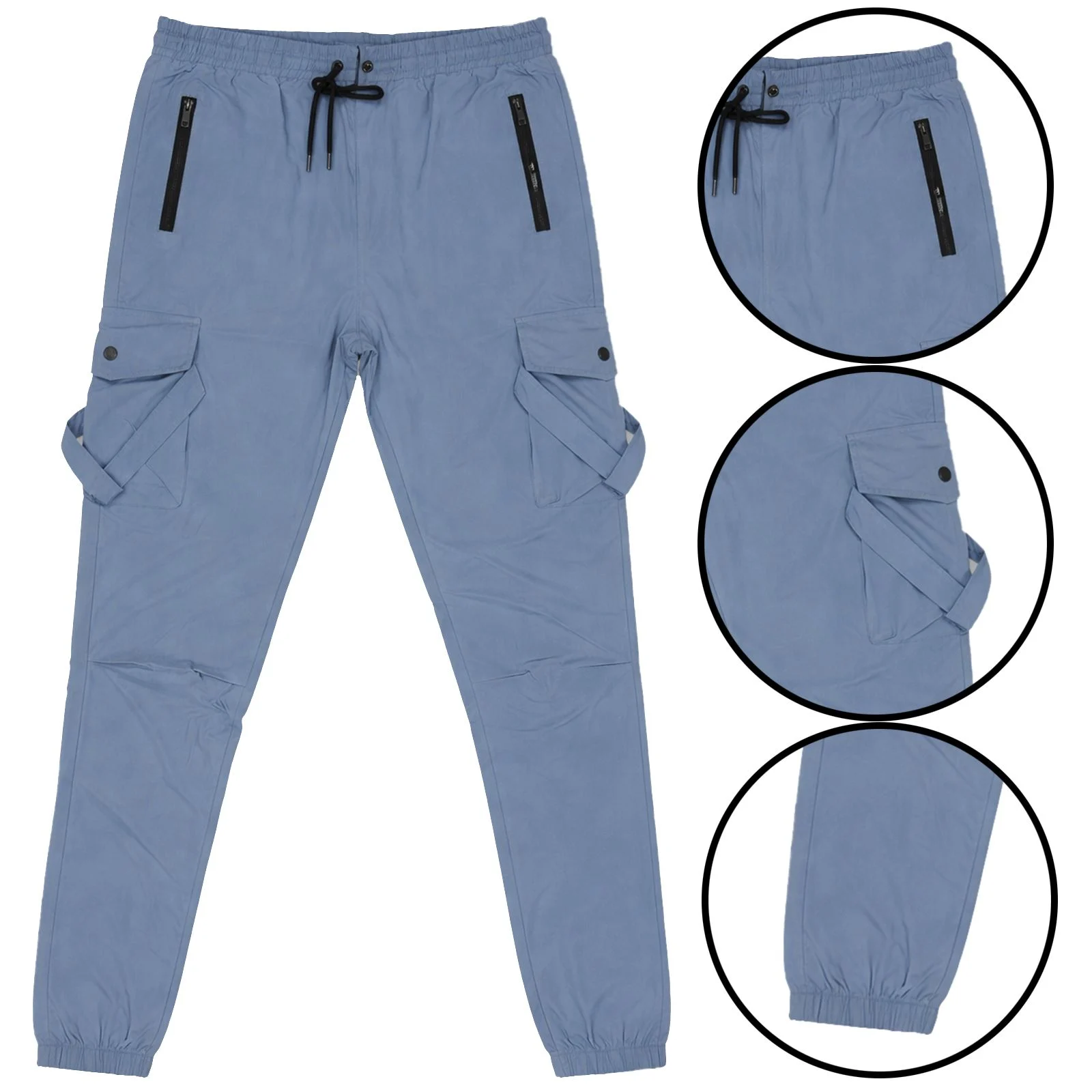 Mens Stretch Cargo Joggers 815