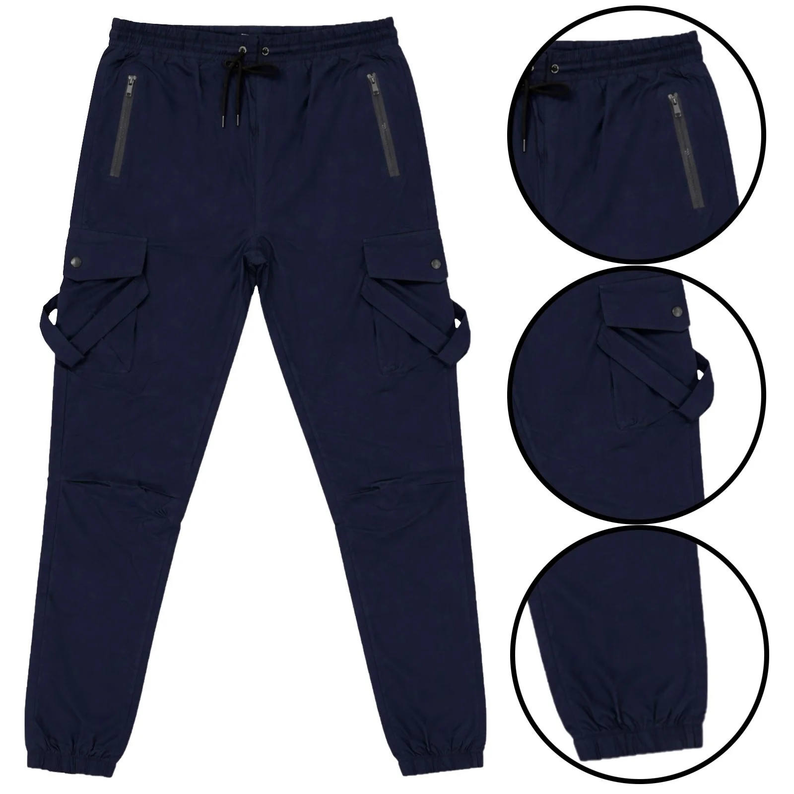 Mens Stretch Cargo Joggers 815