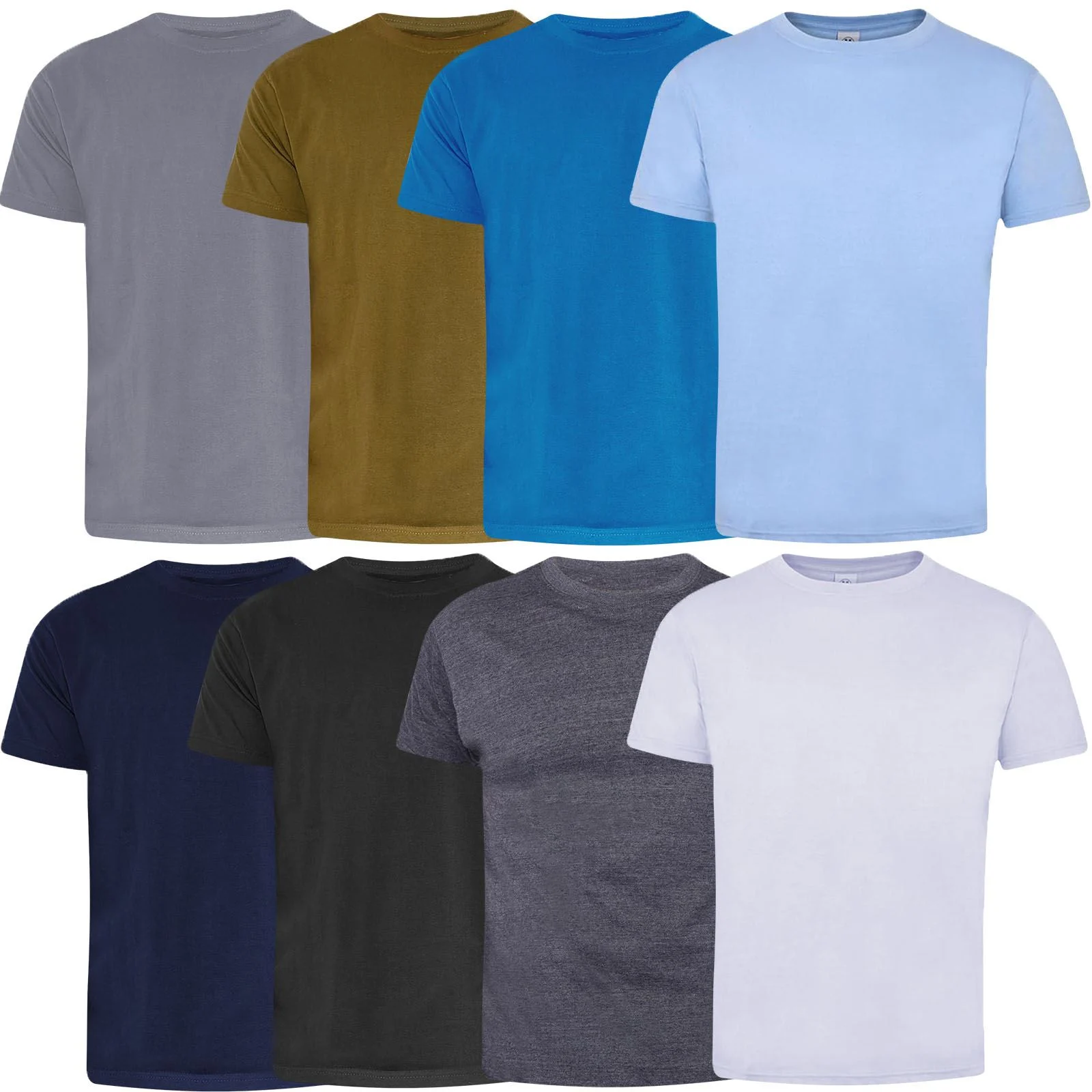 Mens 8 Pack T Shirts