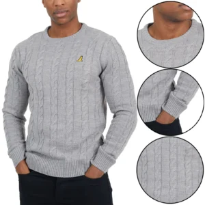 Mens Brave Soul Alliance Knitted Roll Neck