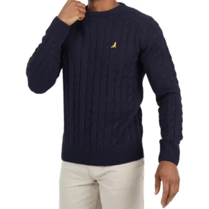 Mens Brave Soul Alliance Knitted Roll Neck