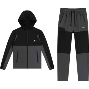 Mens ALPATG Stretch Hooded Tracksuit Set