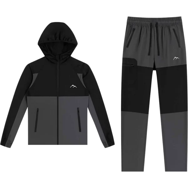 Mens ALPATG Stretch Hooded Tracksuit Set