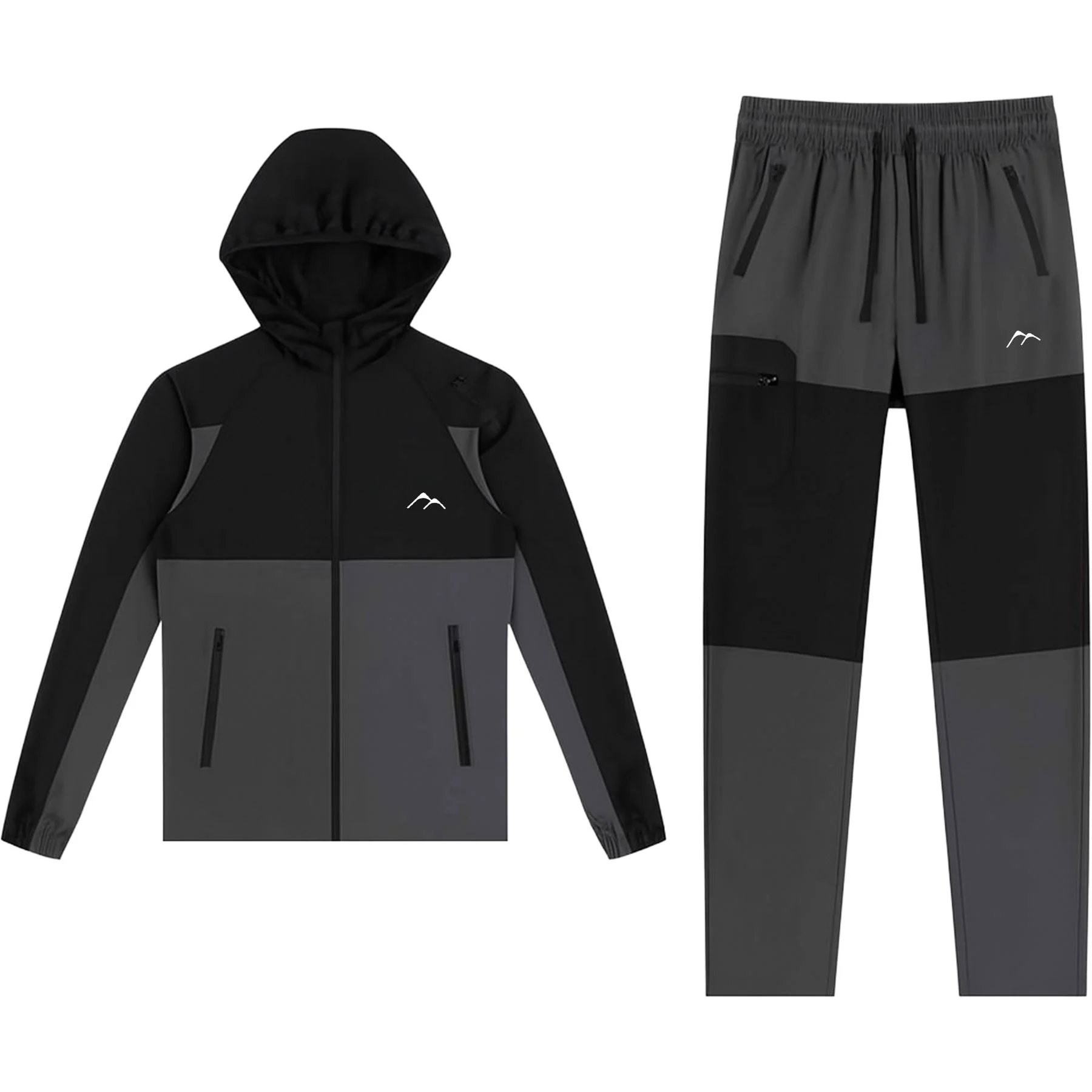Mens ALPATG Stretch Hooded Tracksuit Set