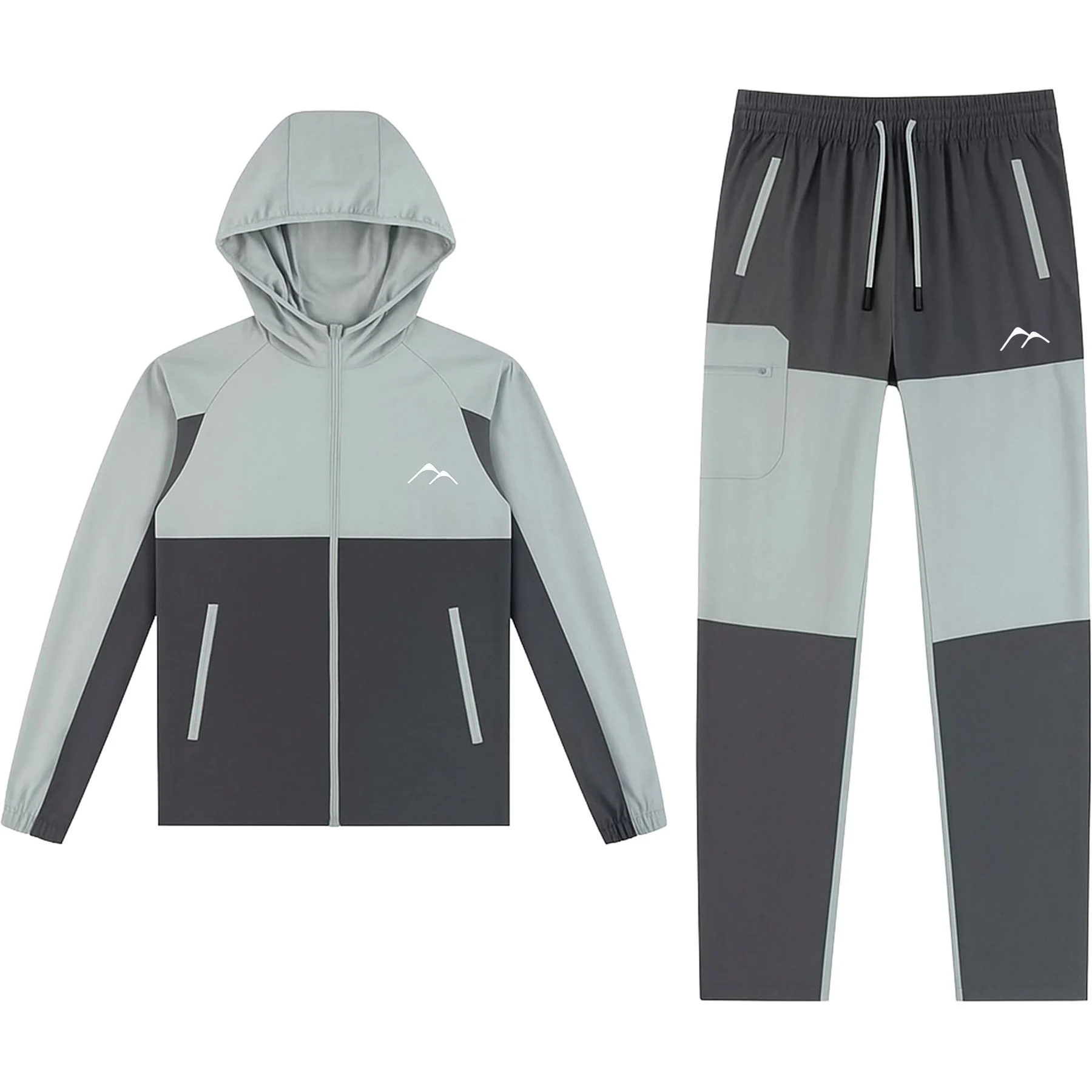 Mens ALPATG Stretch Hooded Tracksuit Set