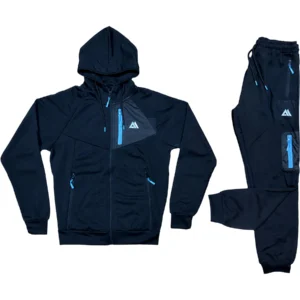 Mens ANG Stretch Hooded Tracksuit Set