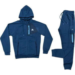 Mens ANG Stretch Hooded Tracksuit Set