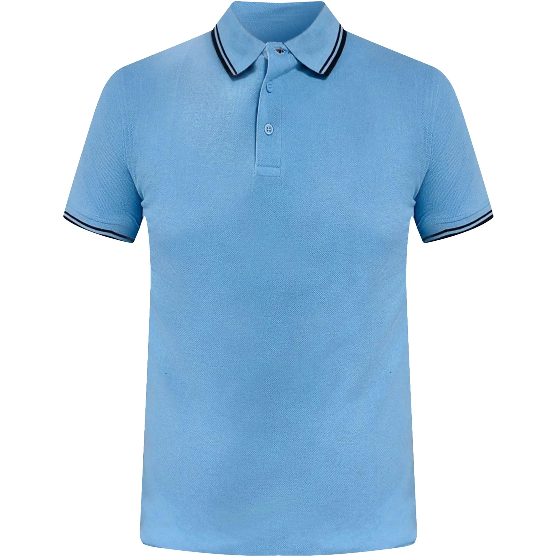 Mens Contrast Tipped Polo Shirt Aprium