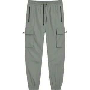 Mens Suede Stretch Hooded Tracksuit Set