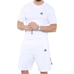 Mens Baller Cargo Summer Short Set Logo