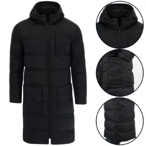 Mens Soul Star BANANA Padded Hooded Jacket