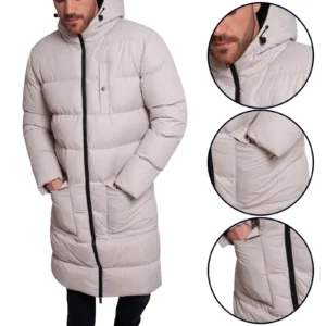 Mens Soul Star BANANA Padded Hooded Jacket
