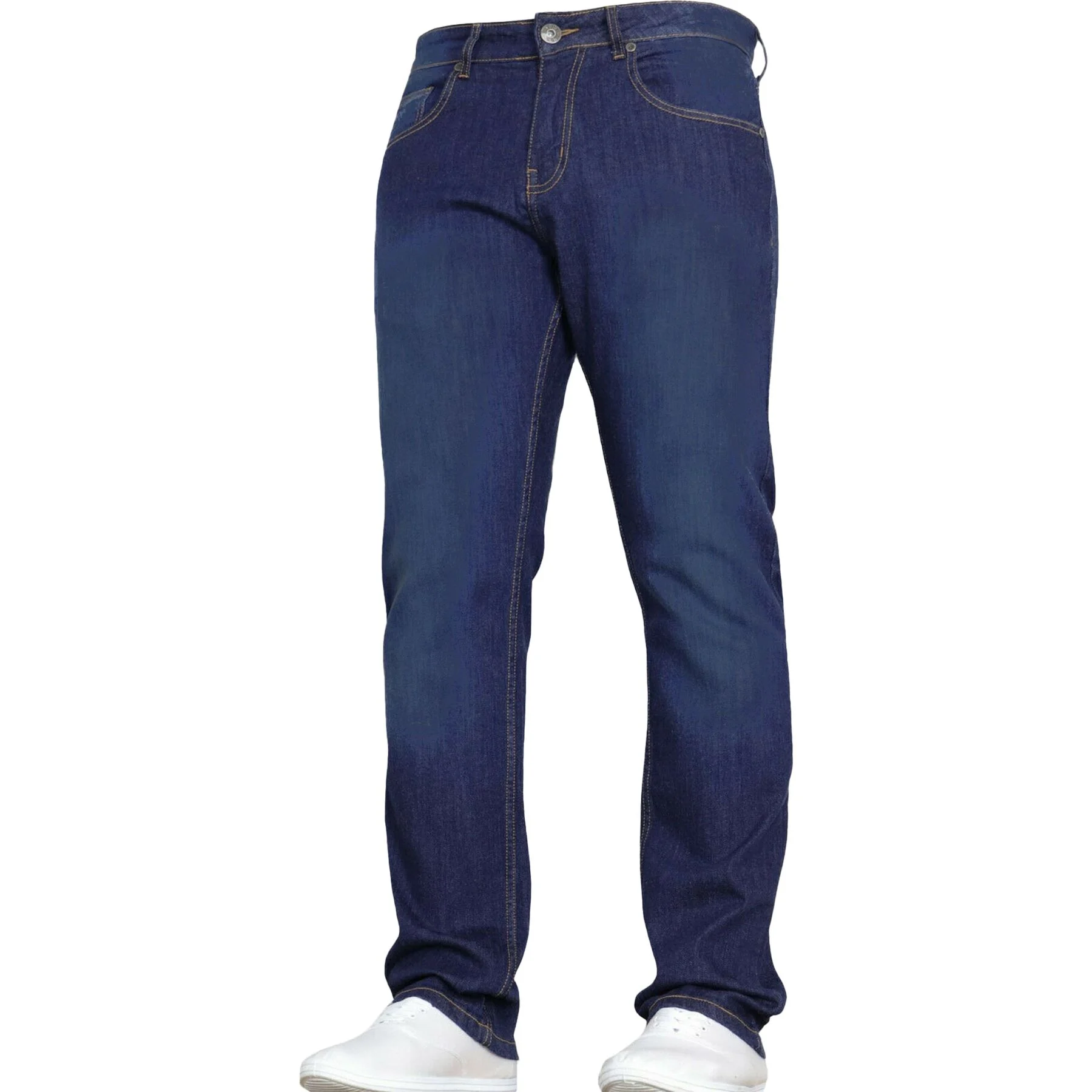 Mens Straight Leg Stretch Jeans