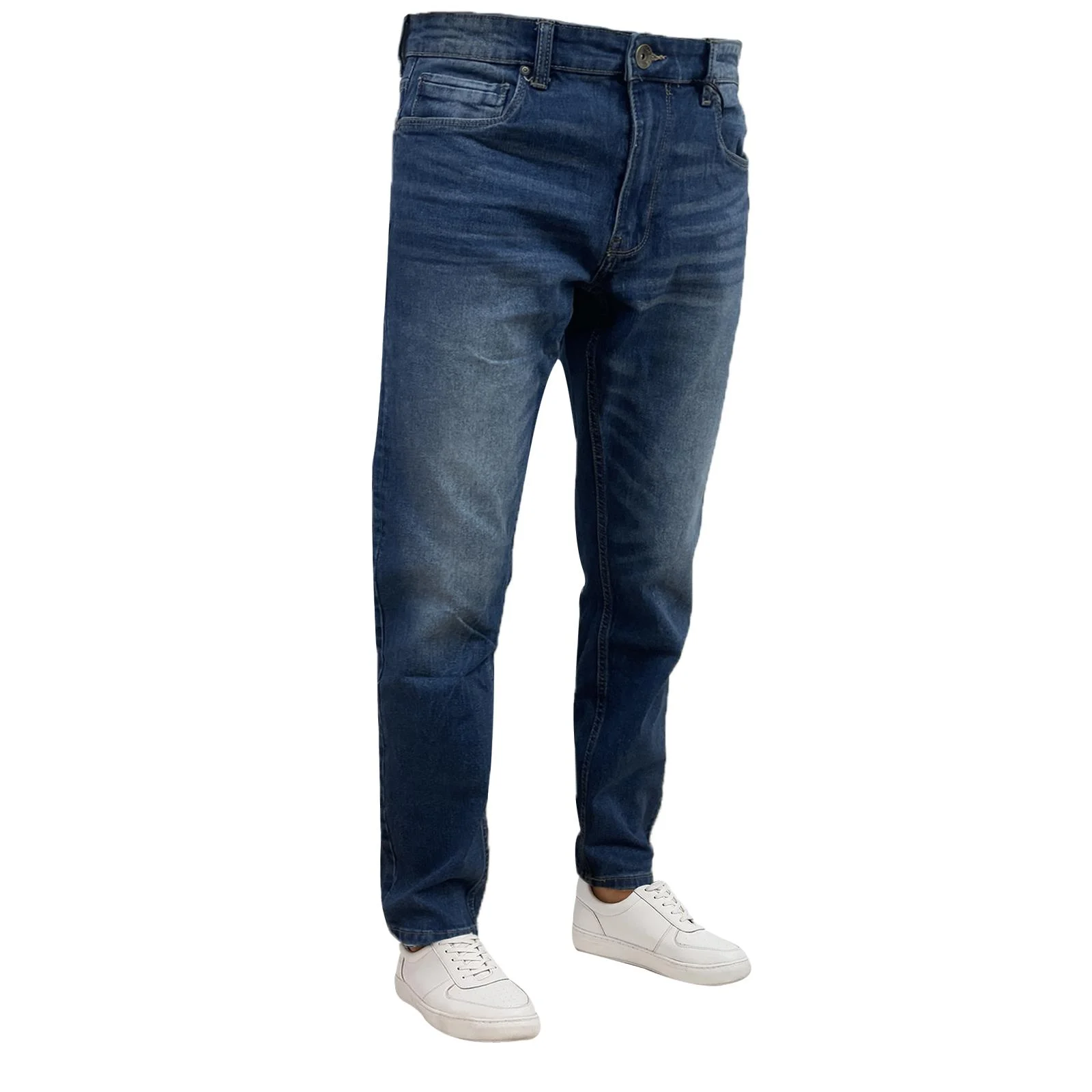Mens Straight Leg Stretch Jeans