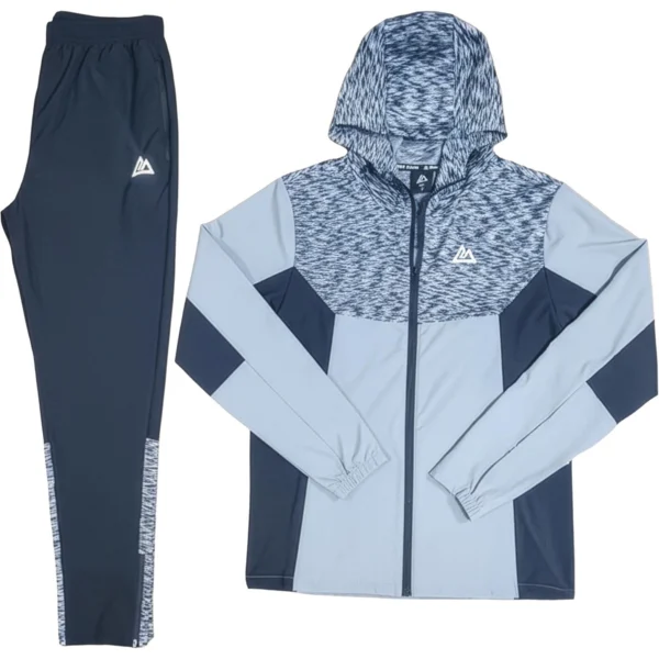 Mens Blaze Stretch Hooded Tracksuit Set MWA