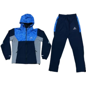 Mens Blaze Stretch Hooded Tracksuit Set 7261