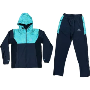 Mens Blaze Stretch Hooded Tracksuit Set 7261