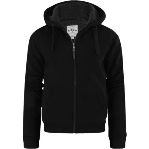 Mens Zone Sherpa Lined Padded Camo Zip