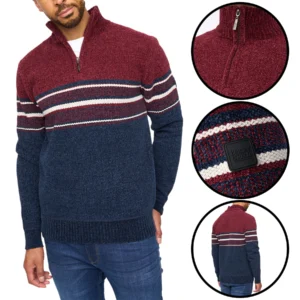 Mens Feldstan Fleece Lined Quarter Zip Thermal