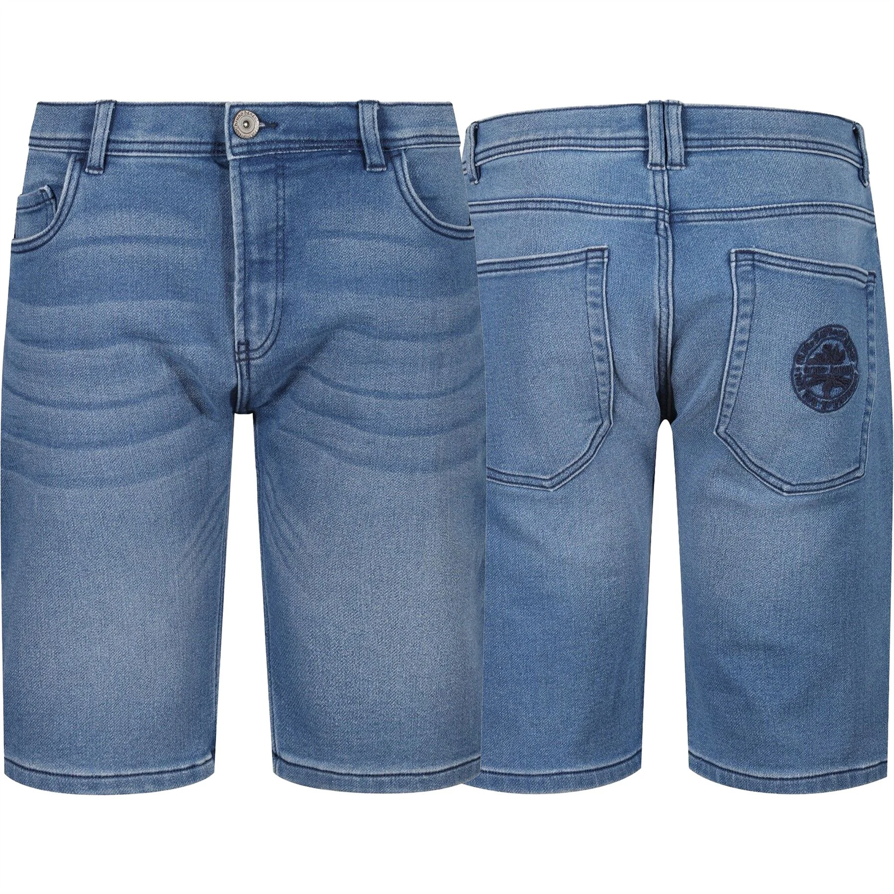 Mens Stretch Summer Denim Shorts