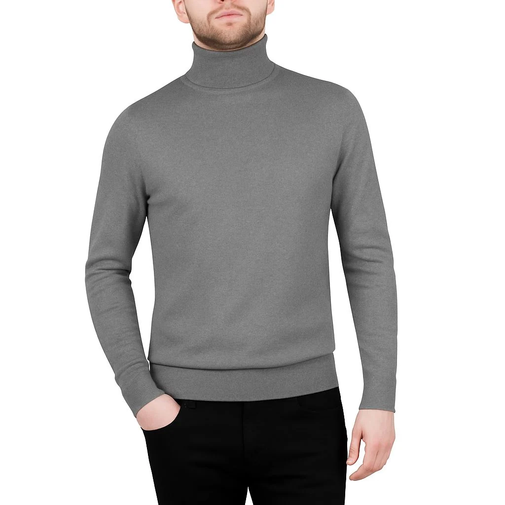 Mens Burton Knitted Roll Neck Jumper