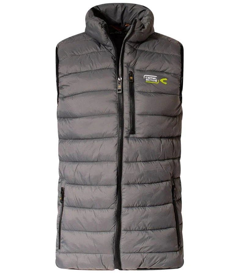 Mens Camel Active Gilet Padded Gilet