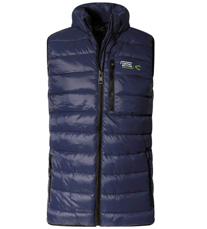 Mens Camel Active Gilet Padded Gilet