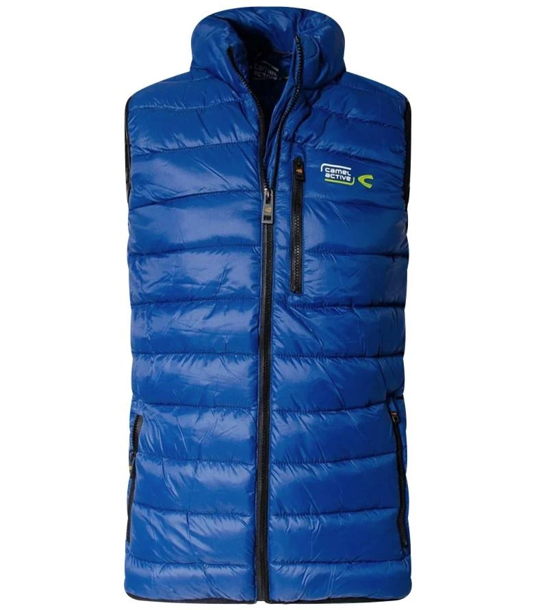 Mens Camel Active Gilet Padded Gilet