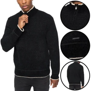 Mens Coldwell Fleece Lined Quarter Zip Thermal