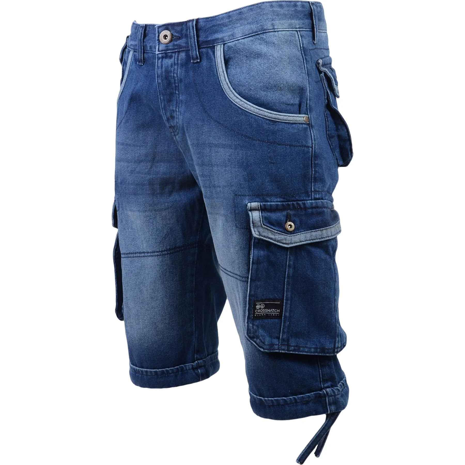Mens Crosshatch Newberg Cargo Shorts