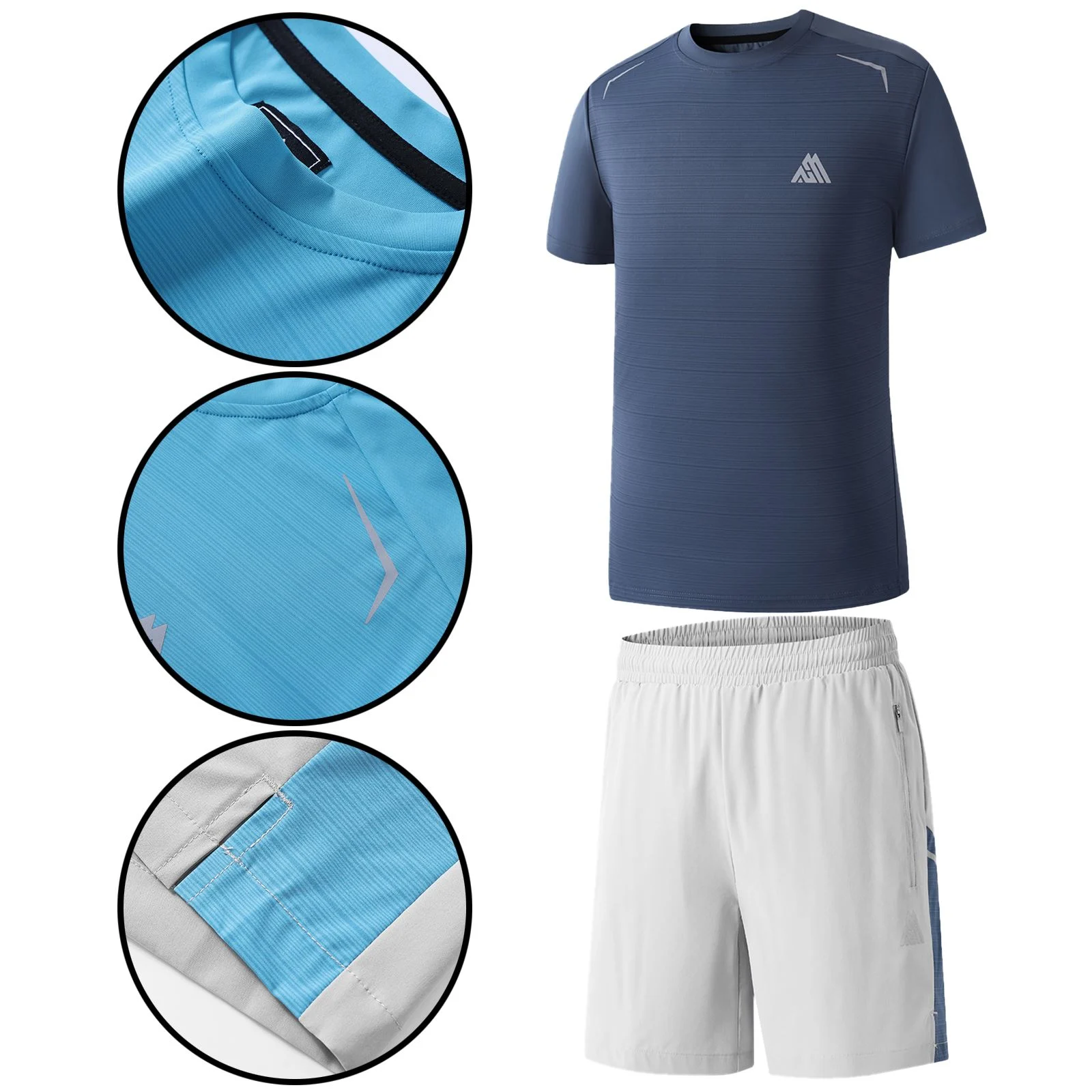 Mens Dart Stretch Short Set