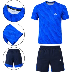 Mens JABAL 2-Piece Logo Print Activewear Set