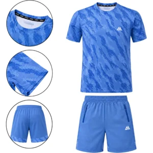 Mens JABAL 2-Piece Logo Print Activewear Set