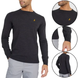 Mens Brave Soul Einstein Knitted Round Neck