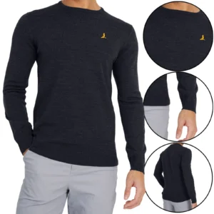 Mens Brave Soul Einstein Knitted Round Neck
