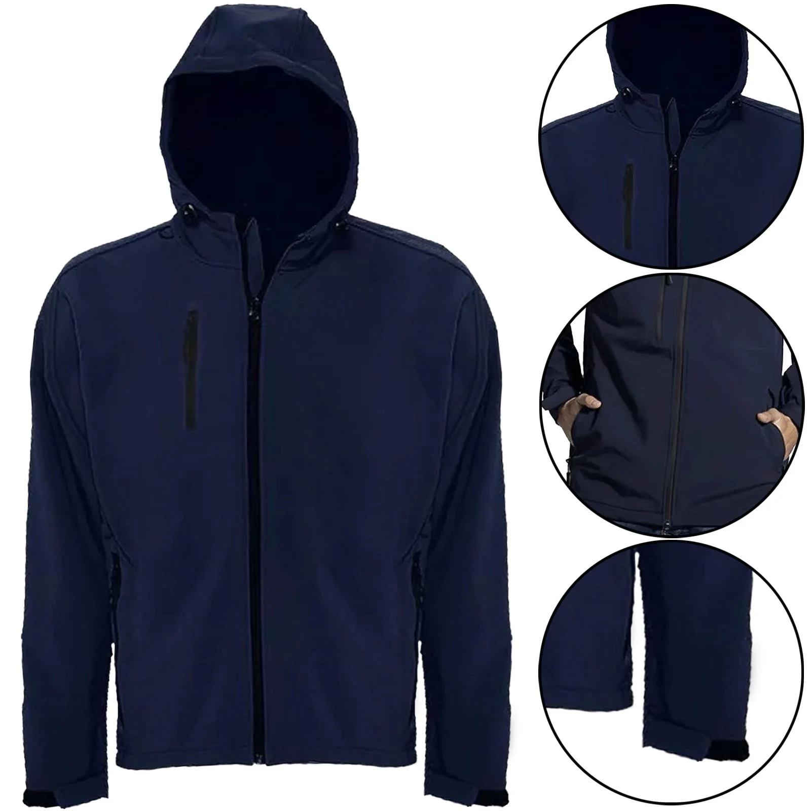 Mens Explode Fleece Lined Soft Shell Waterproof