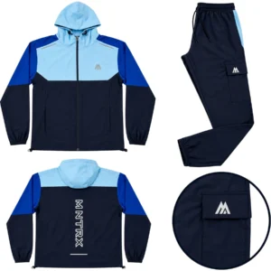 Mens MNTRX 119 Cargo Zip Up Hooded