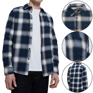 Mens Check Shirt Flannel