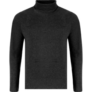 Mens High Roll Neck Jumper