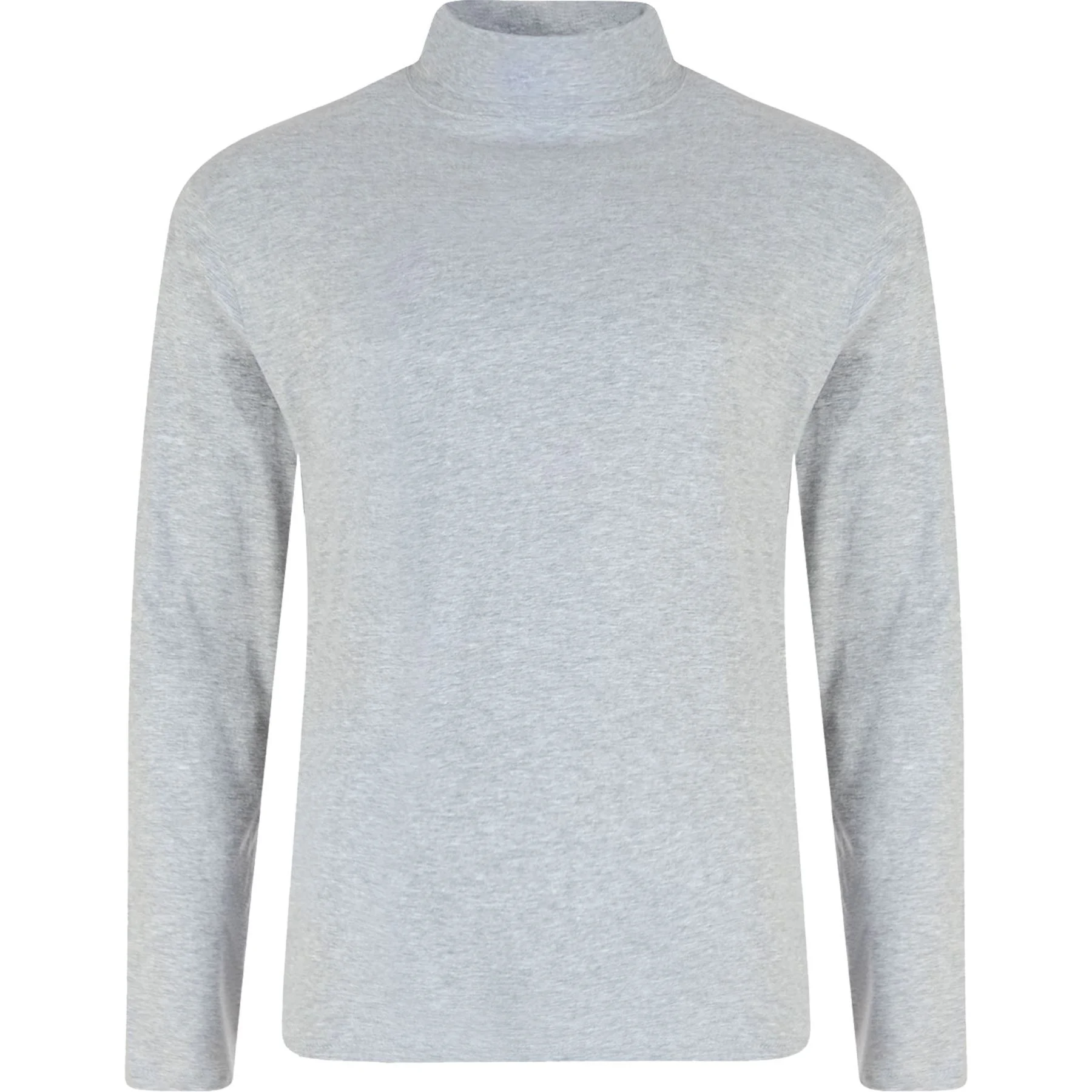 Mens High Roll Neck Jumper