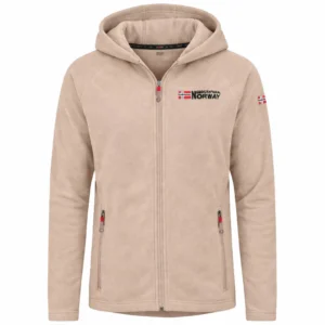 Mens Hooded Quarter Zip Jacket