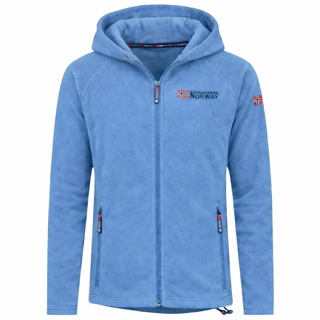 Mens Hooded Quarter Zip Jacket