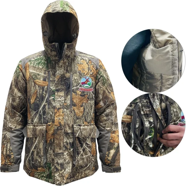Mens Hunting Padded Waterproof Jacket