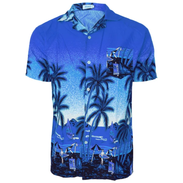 Mens Summer Hawaiian Shirt HW