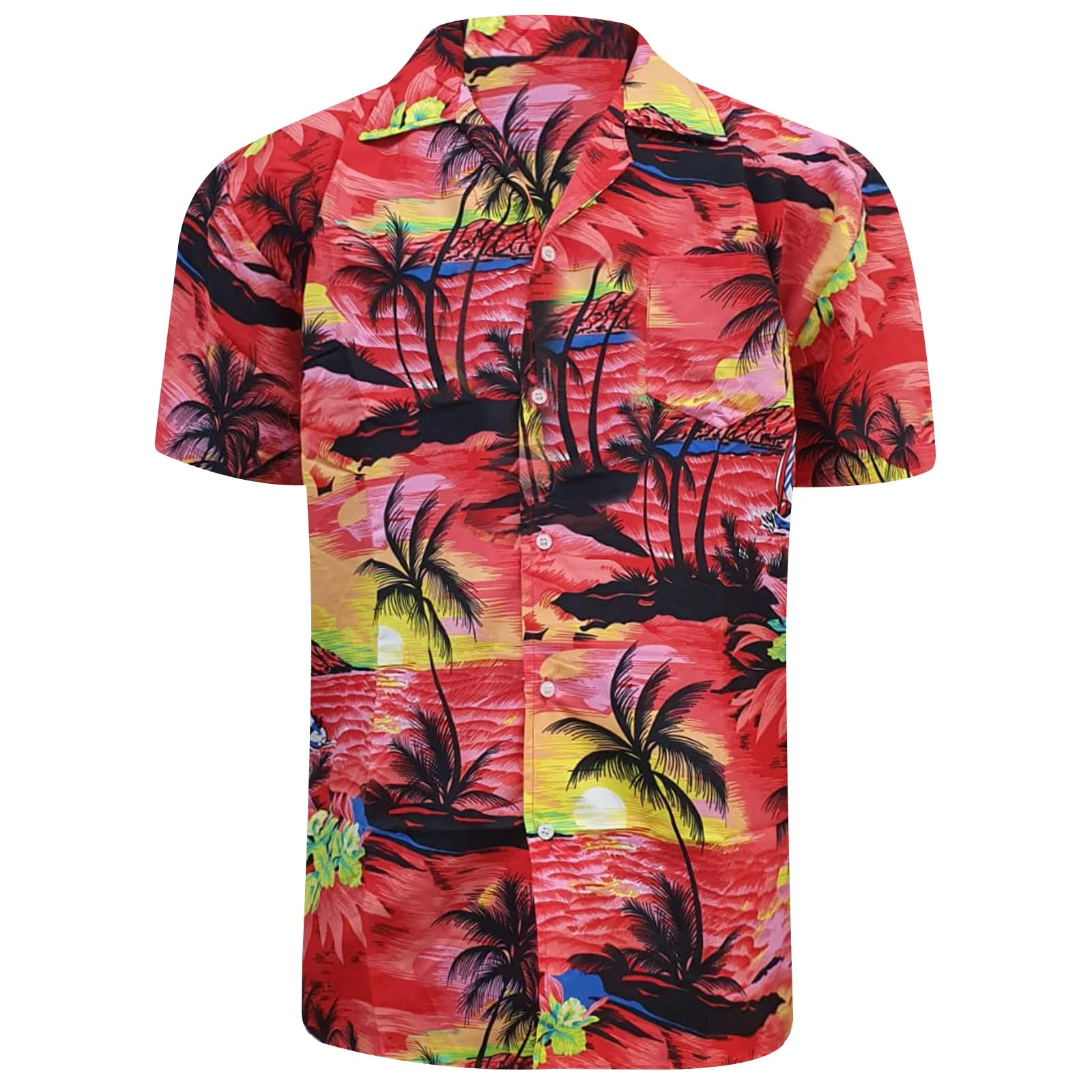 Mens Summer Hawaiian Shirt HW