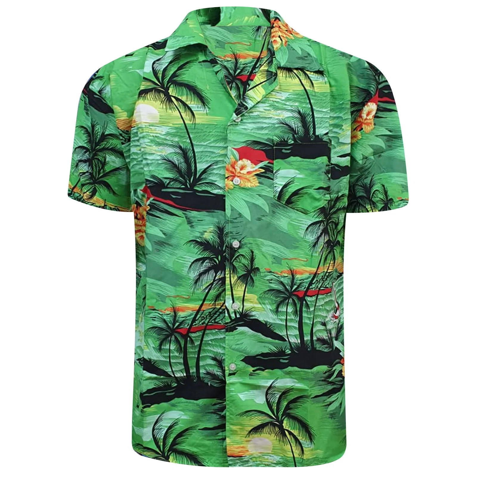 Mens Summer Hawaiian Shirt HW