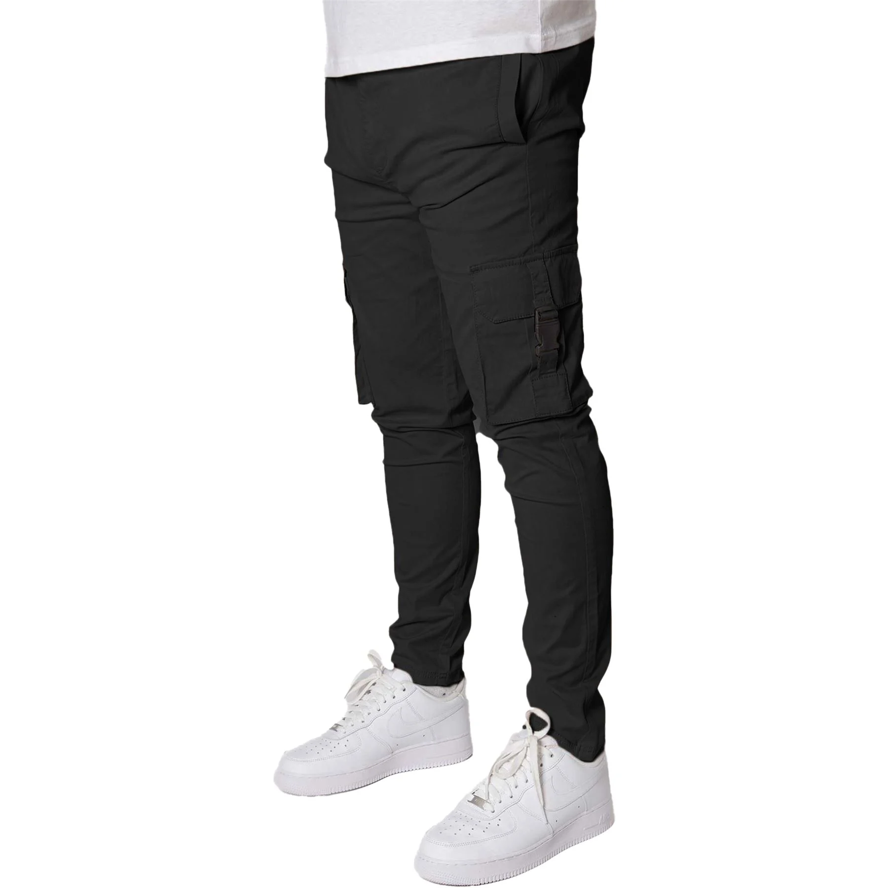 Mens Soul Star Hype Stretch Cargo Joggers